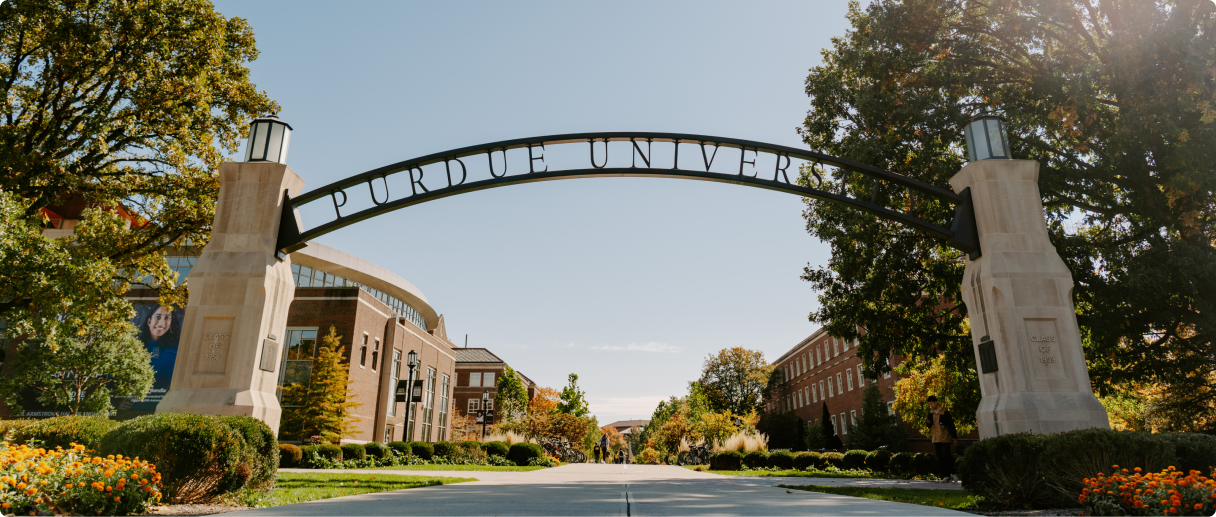 An image of Purdue University campus